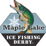 Maple Lake Ice Fishing Derby Logo