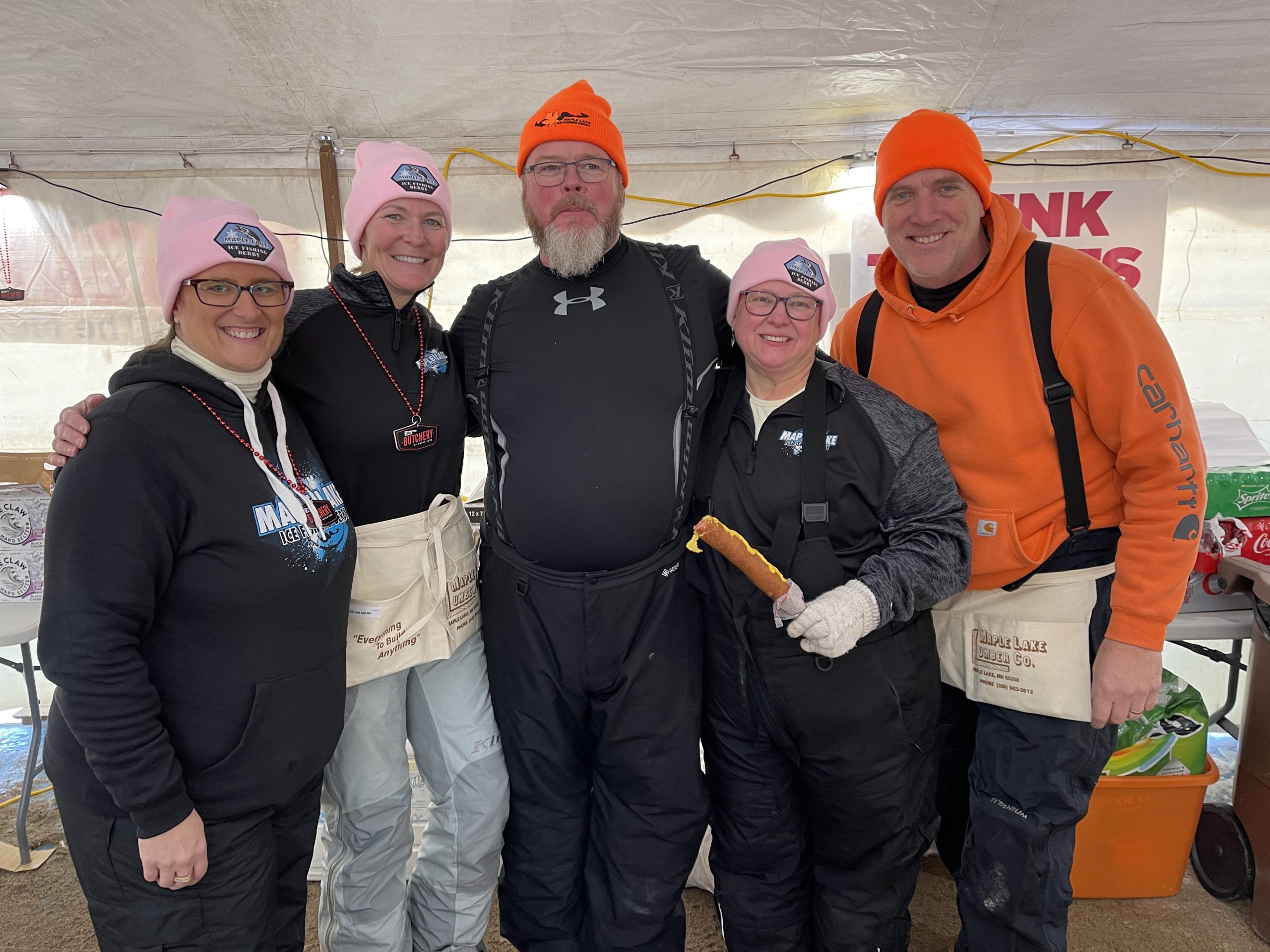 2022 Maple Lake Ice Fishing Derby Volunteers